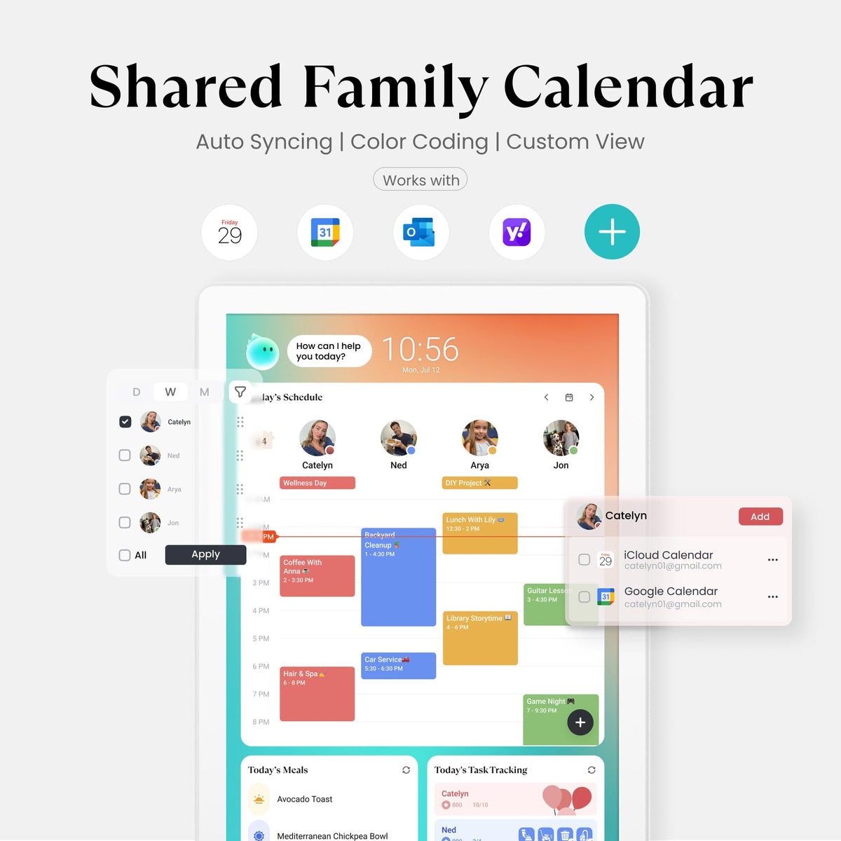 32" Cozyla Calendar Plus Go