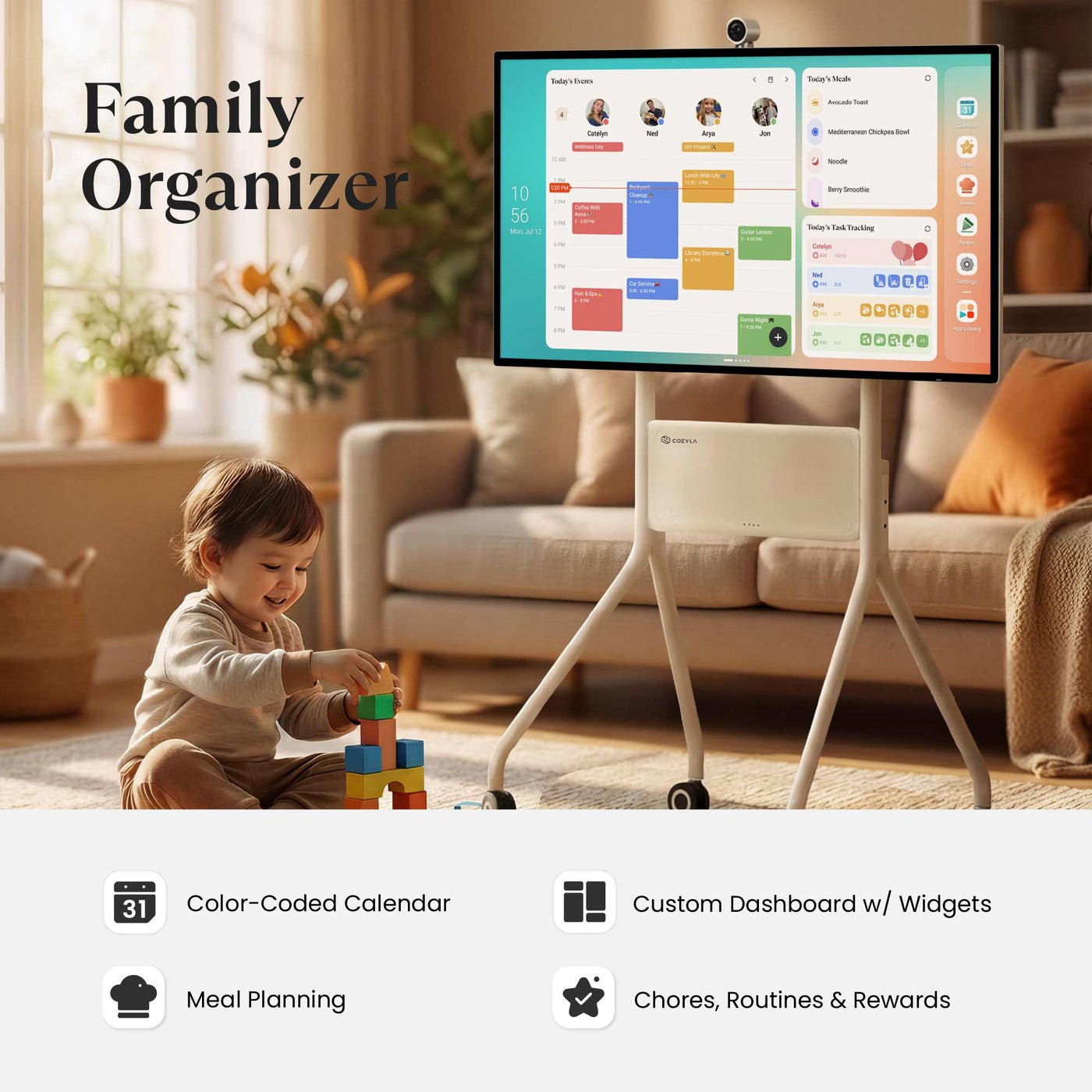 55" Cozyla Calendar Max Go
